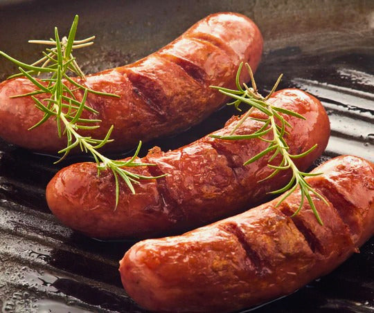 Assortiment de saucisses du Québec