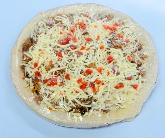 Pizza 12 pouces côtes levées