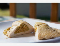 Poitrine de poulet farcie brocoli et cheddar