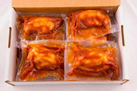 Poitrine de poulet farcie porc, canard et canneberges(coq canard)