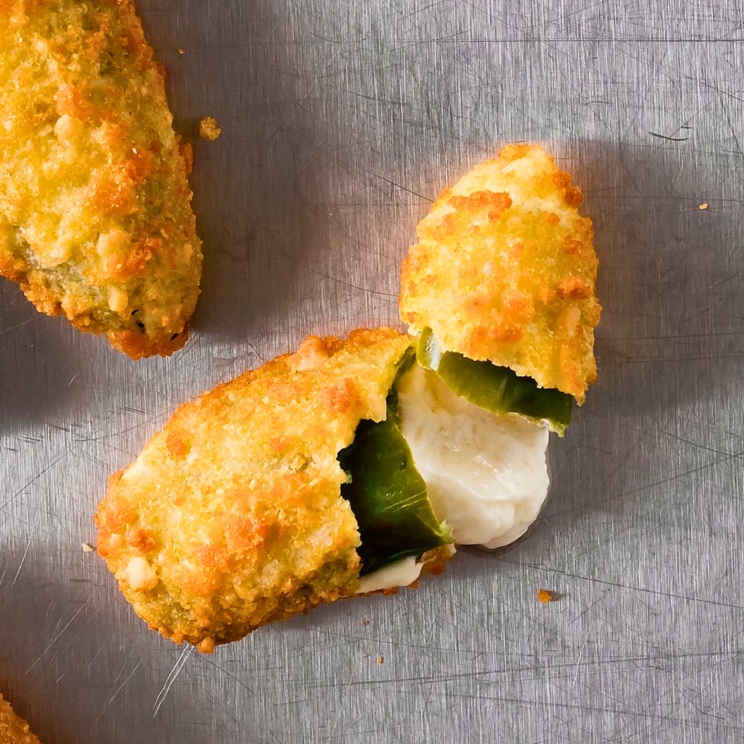 Poppers vert (piment vert au philadelphia)