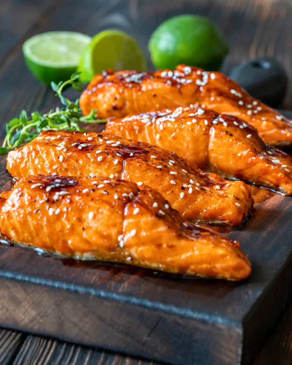 Saumon mariné Asiatique