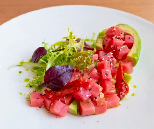 Tartare de thon au sésame
