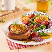 Tournedos de poulet nature avec bacon