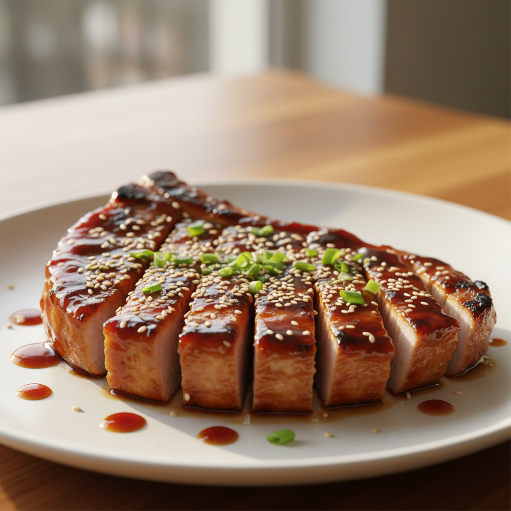 Côtelette de porc Teriyaki