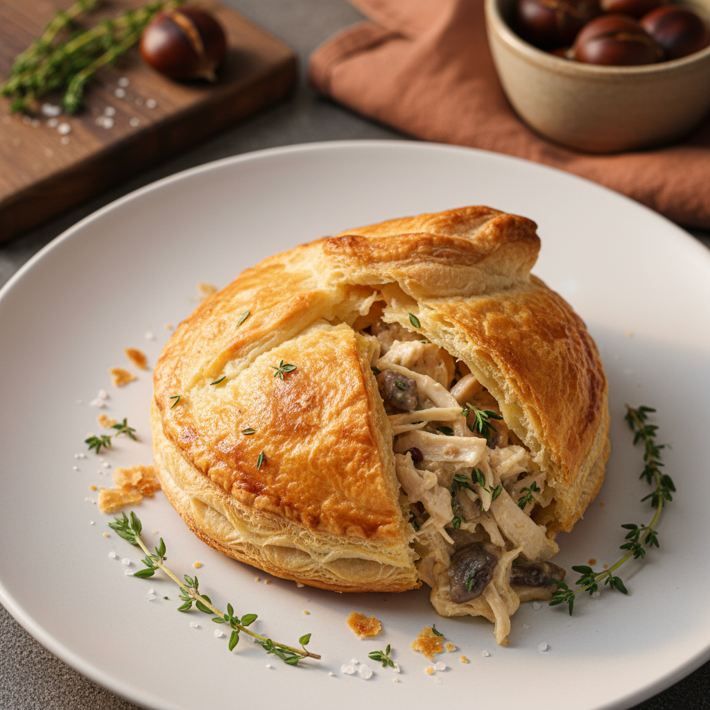 Feuilleté de poulet
